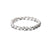 Edelstahl `Phi` Armband Weiß Silber